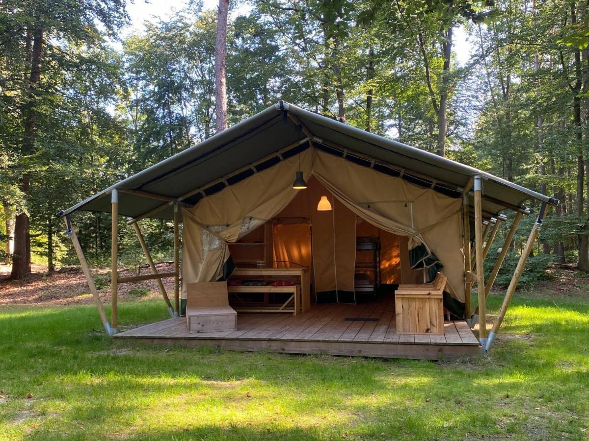Vakantiepark De Bergen Wanroij - Safaritent Eksteriør billede